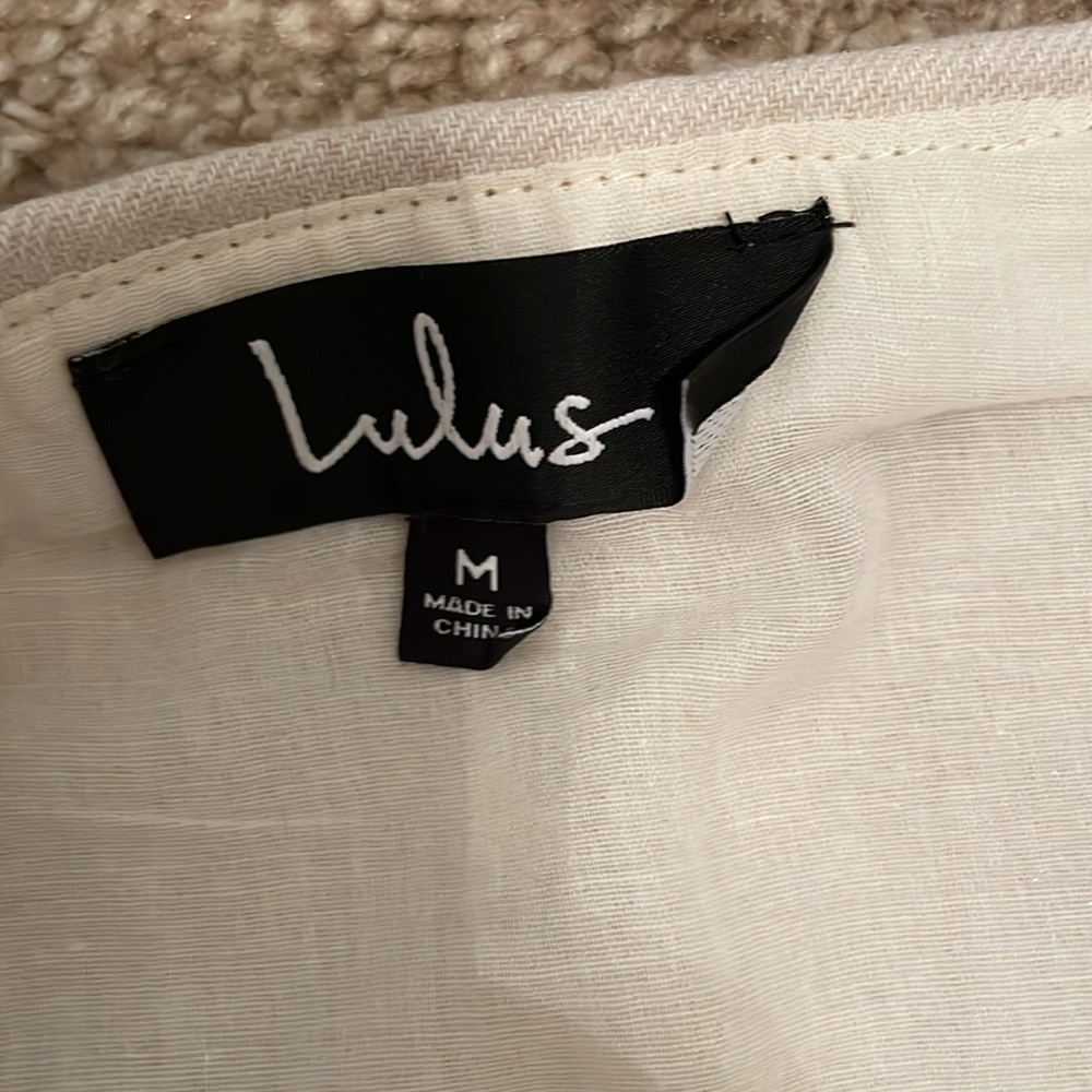 Lulu’s Belinda embroidered embellished skirt size M never worn - Picture 5 of 6